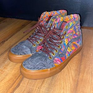 RARE VANS ZZ Zio Ziegler Art Gallery Sk8-hi Reissue Barely Worn